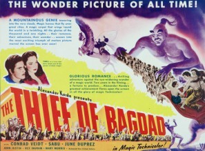 The Thief of Bagdad movie poster (1940) sweatshirt
