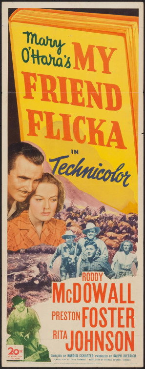 My Friend Flicka movie poster (1943) Mouse Pad MOV_brubfbil