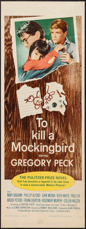 To Kill a Mockingbird movie poster (1962) Poster MOV_bso4d3zs