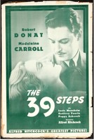 The 39 Steps movie poster (1935) Mouse Pad MOV_bw4pzgj5