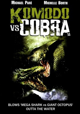 Komodo vs. Cobra movie poster (2005) canvas poster