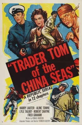 Trader Tom of the China Seas movie poster (1954) mouse pad