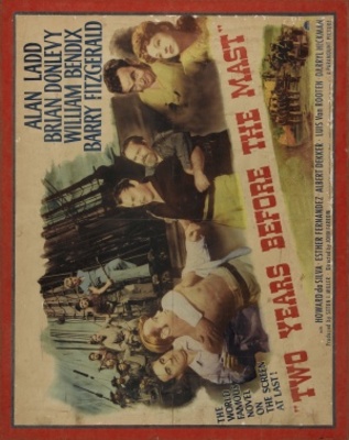 Two Years Before the Mast movie poster (1946) wooden framed poster