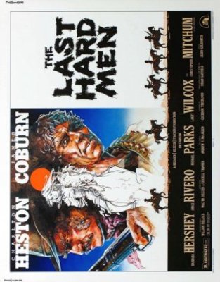 The Last Hard Men movie poster (1976) metal framed poster