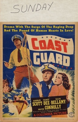 Coast Guard movie poster (1939) canvas poster