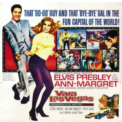 Viva Las Vegas movie poster (1964) Stickers MOV_c01d7296