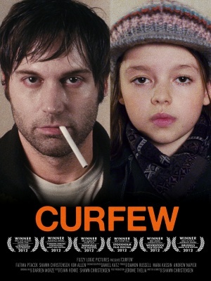 Curfew movie poster (2012) canvas poster