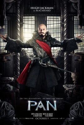 Pan movie poster (2015) Stickers MOV_c0419151
