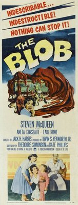 The Blob movie poster (1958) poster