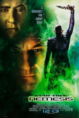 Star Trek: Nemesis movie poster (2002) pillow
