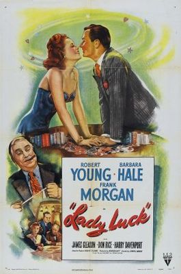 Lady Luck movie poster (1946) metal framed poster