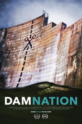 DamNation movie poster (2014) Stickers MOV_c06ed4eb