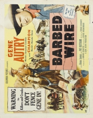 Barbed Wire movie poster (1952) Longsleeve T-shirt