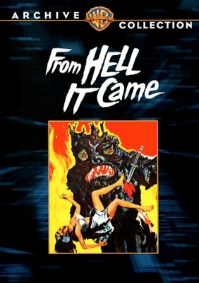 From Hell It Came movie poster (1957) wood print