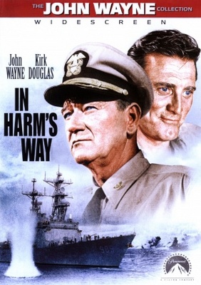 In Harm's Way movie poster (1965) wood print