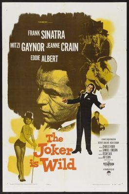 The Joker Is Wild movie poster (1957) wood print