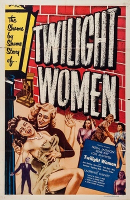 Women of Twilight movie poster (1953) metal framed poster