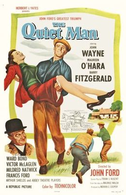 The Quiet Man movie poster (1952) t-shirt