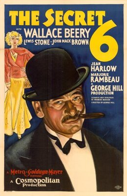 The Secret Six movie poster (1931) pillow