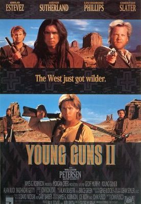 Young Guns 2 movie poster (1990) wooden framed poster