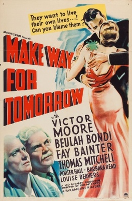 Make Way for Tomorrow movie poster (1937) pillow