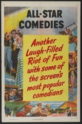 All-Star Comedies movie poster (1950) t-shirt