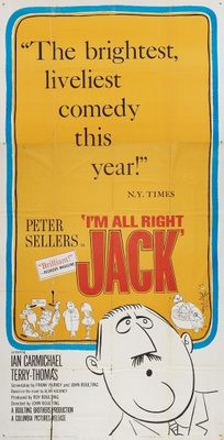 I'm All Right Jack movie poster (1959) wood print