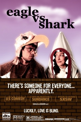 Eagle vs Shark movie poster (2007) metal framed poster