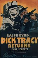 Dick Tracy Returns movie poster (1938) Longsleeve T-shirt #662848
