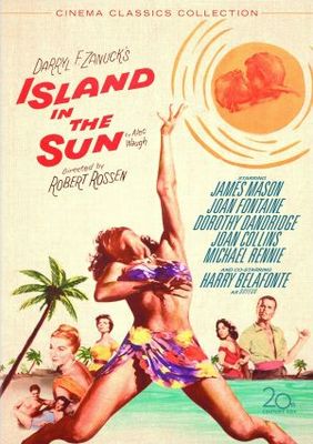 Island in the Sun movie poster (1957) poster with hanger