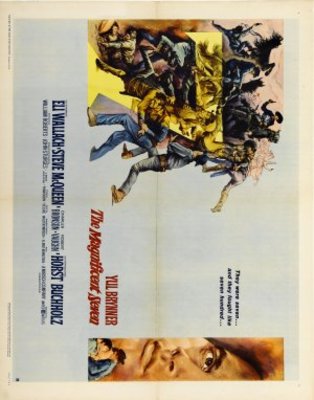 The Magnificent Seven movie poster (1960) metal framed poster