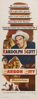 Carson City movie poster (1952) Mouse Pad MOV_c10e823e