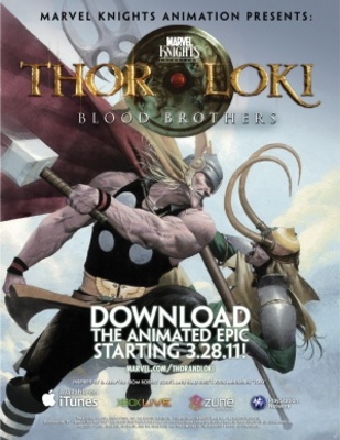 Thor & Loki: Blood Brothers movie poster (2011) poster with hanger