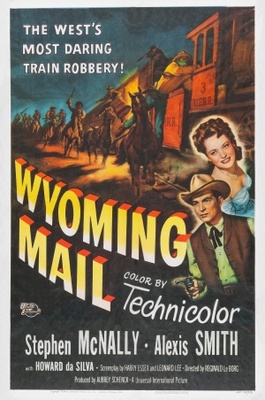 Wyoming Mail movie poster (1950) mouse pad