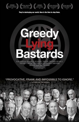 Greedy Lying Bastards movie poster (2012) wood print