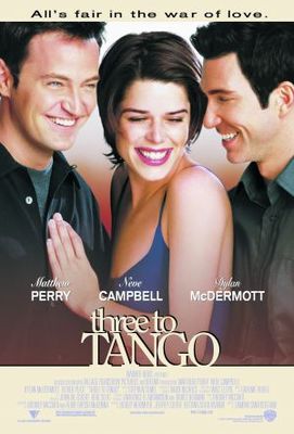 Three to Tango movie poster (1999) poster with hanger