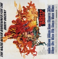 The Dirty Dozen movie poster (1967) t-shirt #1235607