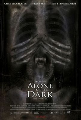 Alone in the Dark movie poster (2005) wooden framed poster