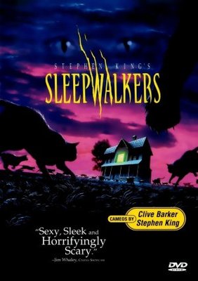 Sleepwalkers movie poster (1992) canvas poster