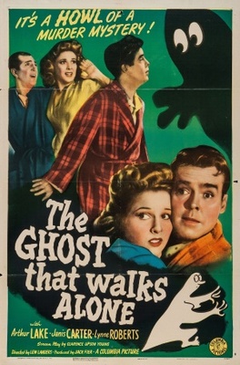 The Ghost That Walks Alone movie poster (1944) poster with hanger