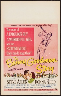 The Benny Goodman Story movie poster (1955) metal framed poster
