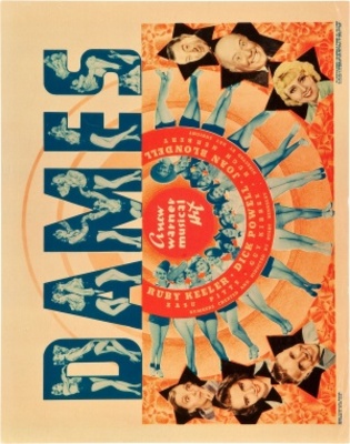 Dames movie poster (1934) wood print