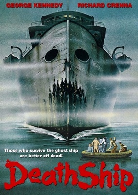 Death Ship movie poster (1980) metal framed poster