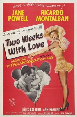 Two Weeks with Love movie poster (1950) poster with hanger