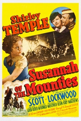 Susannah of the Mounties movie poster (1939) t-shirt