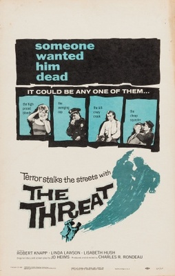 The Threat movie poster (1960) hoodie