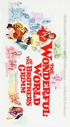 The Wonderful World of the Brothers Grimm movie poster (1962) wood print