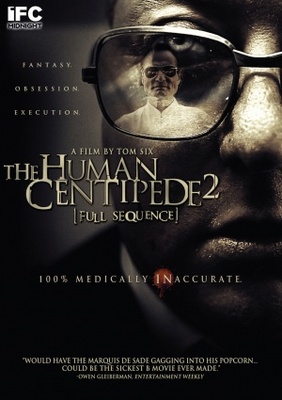 The Human Centipede II (Full Sequence) movie poster (2011) metal framed poster
