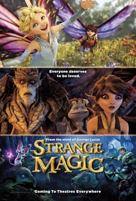 Strange Magic movie poster (2015) wooden framed poster