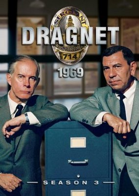 Dragnet 1967 movie poster (1967) Stickers MOV_c2351a8c